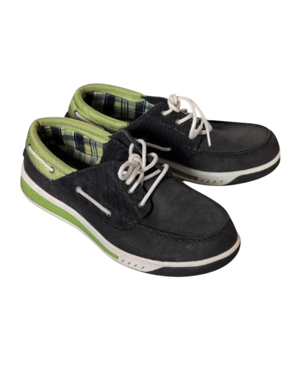 Timberland Green Suede Cruise Master Boat Deck Shoes Men's Size 10.5